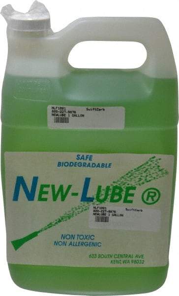 Superbee - New-Lube, 1 Gal Bottle Cutting Fluid - Water Soluble, For Cleaning - All Tool & Supply