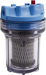 Pentair - 4-5/8 Inch Outside Diameter, 8 Inch Cartridge Length, 5 Micron Rating, Cartridge Filter Assembly - 3/8 Inch Pipe, Reduces Taste, Odor and Sediment - All Tool & Supply