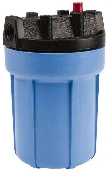 Pentair - 4-5/8 Inch Outside Diameter, 8 Inch Cartridge Length, 5 Micron Rating, Cartridge Filter Assembly - 3/8 Inch Pipe, Reduces Taste, Odor and Sediment - All Tool & Supply