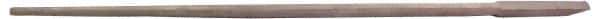 Ampco - 60" OAL Nonsparking Pry Bar - 1-1/4" Wide, Aluminum Bronze - All Tool & Supply