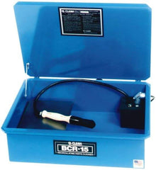 Build-All - Bench Top Solvent-Based Parts Washer - 5 Gal Max Operating Capacity, Steel Tank, 120 Input Volts - All Tool & Supply