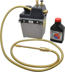 Trico - 1 Outlet, 0.25 Gal Tank Capacity, High Density Polyethylene Tank Mist Coolant System - 5' Coolant Line Length, 6" Hose Length - All Tool & Supply