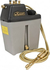 Trico - 2 Outlet, 1 Gal Tank Capacity, High Density Polyethylene Tank Mist Coolant System - 5' Coolant Line Length, 6" Hose Length - All Tool & Supply