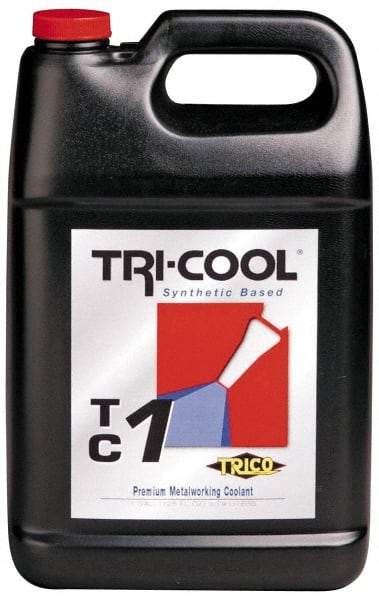 Trico - Tri-Cool TC-1, 1 Gal Bottle Cutting Fluid - Synthetic, For Broaching, Grinding, Machining, Tapping - All Tool & Supply