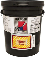 Trico - Tri-Cool TC-1, 5 Gal Pail Cutting Fluid - Synthetic, For Broaching, Grinding, Machining, Tapping - All Tool & Supply