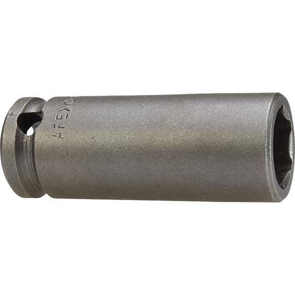 Apex - Impact Sockets Drive Size (Inch): 3/8 Size (Inch): 7/16 - All Tool & Supply