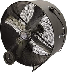 TPI - 48" Blade, Belt Drive, 14,400 CFM, Floor Style Blower Fan - 15 Amps, 120 Volts, 1 Speed, Single Phase - All Tool & Supply