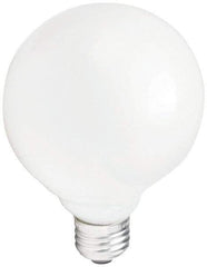 Philips - 400 Watt Incandescent Decorative Medium Screw Lamp - 2,700°K Color Temp, 6,645 Lumens, 120, 130 Volts, Dimmable, G30, 800 hr Avg Life - All Tool & Supply