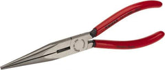 Knipex - 8" OAL, Side Cutting Pliers - Standard Jaw, Snipe Nose with Cut Head - All Tool & Supply