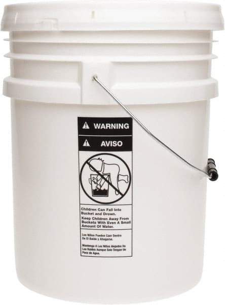 Made in USA - Poly Drum - 5 Gallon Container - All Tool & Supply