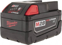 Milwaukee Tool - 28 Volt Lithium-Ion Power Tool Battery - 3 Ahr Capacity, 1 hr Charge Time, Series M28 - All Tool & Supply