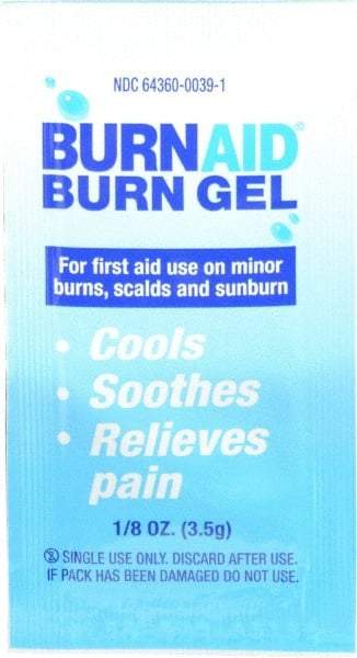 Medique - 0.13 oz Burn Relief Gel - Comes in Packet - All Tool & Supply