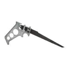 Stanley - Steel Blade Keyhole Saw - Cast Aluminum Handle, Pistol Grip, 8" OAL - All Tool & Supply