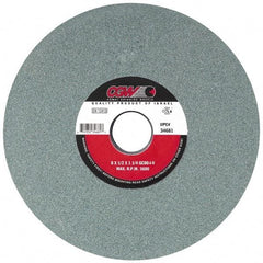 Camel Grinding Wheels - 7" Diam x 1-1/4" Hole x 3/4" Thick, I Hardness, 80 Grit Surface Grinding Wheel - Silicon Carbide, Type 5, Medium Grade, 3,760 Max RPM, Vitrified Bond, One-Side Recess - All Tool & Supply