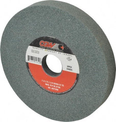 Camel Grinding Wheels - 7" Diam x 1-1/4" Hole x 1" Thick, I Hardness, 60 Grit Surface Grinding Wheel - Silicon Carbide, Type 5, Medium Grade, 3,760 Max RPM, Vitrified Bond, One-Side Recess - All Tool & Supply