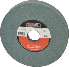 Camel Grinding Wheels - 7" Diam x 1-1/4" Hole x 1" Thick, I Hardness, 80 Grit Surface Grinding Wheel - Silicon Carbide, Type 5, Medium Grade, 3,760 Max RPM, Vitrified Bond, One-Side Recess - All Tool & Supply