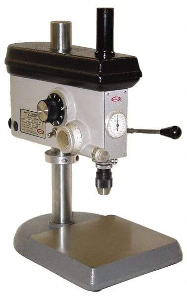 Servo - 7" Swing, Frequency Drill Press - Variable Speed, 0.1 hp, Single Phase - All Tool & Supply