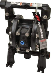 ARO/Ingersoll-Rand - 1/2" NPT, Metallic, Air Operated Diaphragm Pump - Nitrile Diaphragm, Aluminum Housing - All Tool & Supply