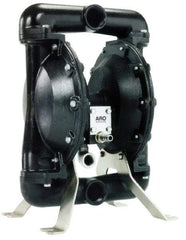 ARO/Ingersoll-Rand - 1-1/2" NPT, Metallic, Air Operated Diaphragm Pump - Nitrile Diaphragm, Aluminum Housing - All Tool & Supply