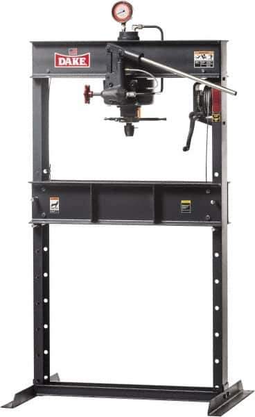 Dake - 25 Ton Manual Shop Press - 5 Inch Stroke - All Tool & Supply