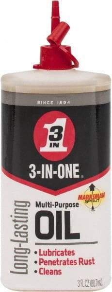 3-IN-ONE - 3 oz Can Mineral Multi-Purpose Oil - ISO 22 - All Tool & Supply