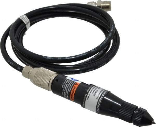 Florida Pneumatic - 9,000 BPM, 90 psi, 1/4 NPT Inlet, Air Engraving Pen - 48" Long Hose - All Tool & Supply