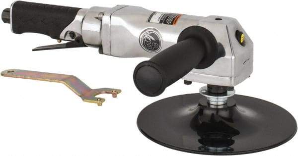 Florida Pneumatic - 7" Max Disc, 4,500 RPM, Pneumatic Handheld Disc Sander - 16 CFM, 1/4 NPT Inlet, 1 hp, 90 psi - All Tool & Supply