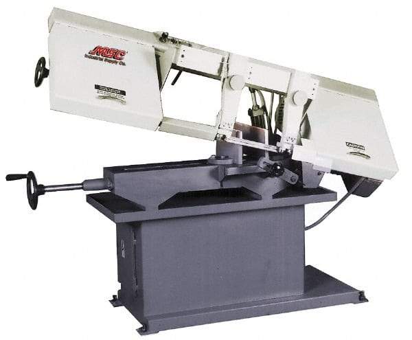 Vectrax - 9 x 14-1/2" Max Capacity, Manual Step Pulley Horizontal Bandsaw - 82, 127, 186 & 300 SFPM Blade Speed, 110/220 Volts, 1-1/2 hp, 1 Phase - All Tool & Supply