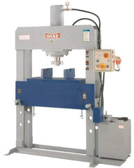 Dake - 40 Ton Hydraulic Shop Press - 19 Inch Stroke, 2 HP, 3 Phase - All Tool & Supply