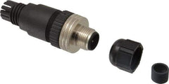 Brad Harrison - 4 Amp, Male Straight Field Attachable Connector Sensor and Receptacle - 30 VAC, 36 VDC, IP67 Ingress Rating - All Tool & Supply