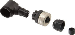 Brad Harrison - 4 Amp, Female 90° to Male 90° Field Attachable Connector Sensor and Receptacle - 250 VAC, 300 VDC, IP67 Ingress Rating - All Tool & Supply