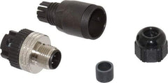 Brad Harrison - 4 Amp, Male Straight Field Attachable Connector Sensor and Receptacle - 250 VAC, 300 VDC, IP67 Ingress Rating - All Tool & Supply