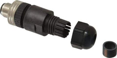 Brad Harrison - 4 Amp, Male Straight Field Attachable Connector Sensor and Receptacle - 250 VAC, 300 VDC, IP67 Ingress Rating - All Tool & Supply