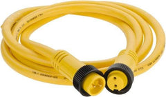 Brad Harrison - 13 Amp, Female Straight, Male Straight Cordset Sensor and Receptacle - 600 Volt, 1.83m Cable Length, IP67 Ingress Rating - All Tool & Supply