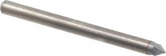 Accupro - 1/8" Diam 2 Flute Single End Solid Carbide Chamfer Mill - All Tool & Supply