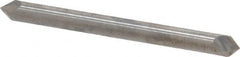 Accupro - 1/8" Diam 2 Flute Double End Solid Carbide Chamfer Mill - All Tool & Supply