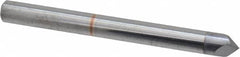 Accupro - 3/16" Diam 2 Flute Single End Solid Carbide Chamfer Mill - All Tool & Supply