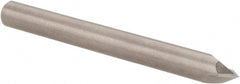 Accupro - 1/4" Diam 2 Flute Single End Solid Carbide Chamfer Mill - All Tool & Supply