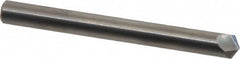 Accupro - 1/4" Diam 2 Flute Single End Solid Carbide Chamfer Mill - All Tool & Supply