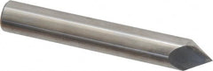 Accupro - 3/8" Diam 2 Flute Single End Solid Carbide Chamfer Mill - All Tool & Supply