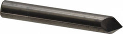 Accupro - 3/8" Diam 2 Flute Single End Solid Carbide Chamfer Mill - All Tool & Supply