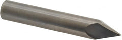 Accupro - 1/2" Diam 2 Flute Single End Solid Carbide Chamfer Mill - All Tool & Supply