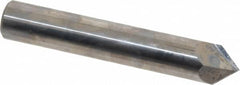 Accupro - 1/2" Diam 2 Flute Single End Solid Carbide Chamfer Mill - All Tool & Supply