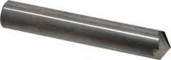 Accupro - 1/2" Diam 4 Flute Single End Solid Carbide Chamfer Mill - All Tool & Supply