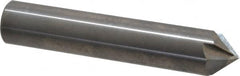 Accupro - 3/4" Diam 4 Flute Single End Solid Carbide Chamfer Mill - All Tool & Supply