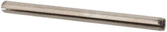 Value Collection - 1/16" Diam x 15/16" Long Slotted Spring Pin - Grade 18-8 Stainless Steel - All Tool & Supply