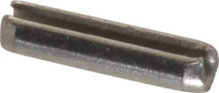 Value Collection - 3/32" Diam x 3/8" Long Slotted Spring Pin - Grade 18-8 Stainless Steel - All Tool & Supply