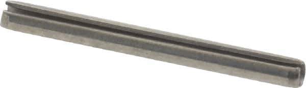 Value Collection - 3/32" Diam x 1" Long Slotted Spring Pin - Grade 18-8 Stainless Steel - All Tool & Supply