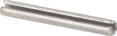 Value Collection - 1/8" Diam x 15/16" Long Slotted Spring Pin - Grade 18-8 Stainless Steel - All Tool & Supply