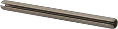 Value Collection - 1/8" Diam x 1-5/8" Long Slotted Spring Pin - Grade 18-8 Stainless Steel - All Tool & Supply